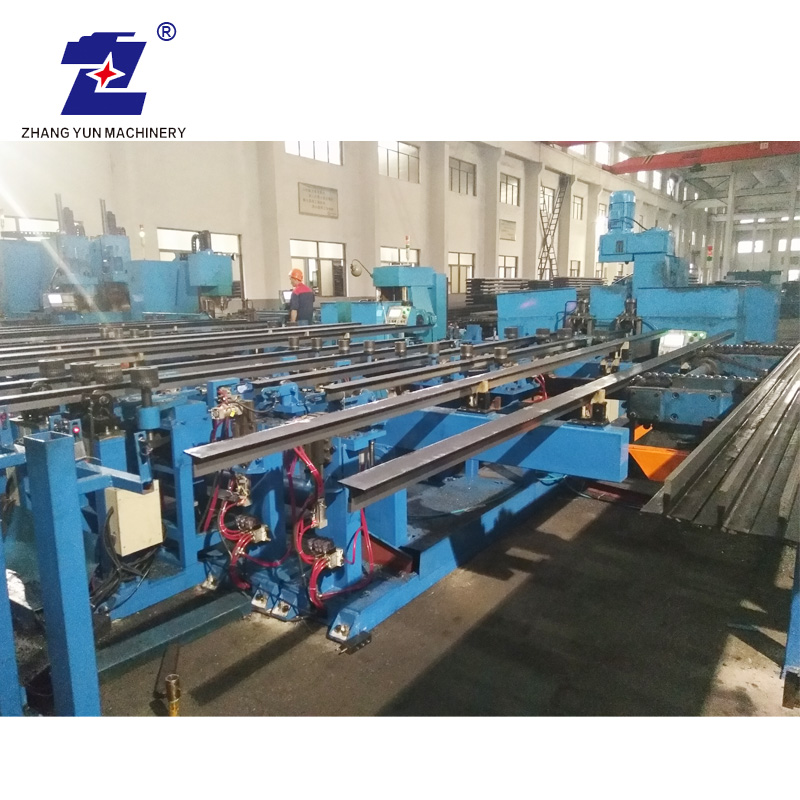 Hochgeschwindigkeits -Stahlproduktionsleitungsanleitung Guide Rail Making Machine mit Hobeler