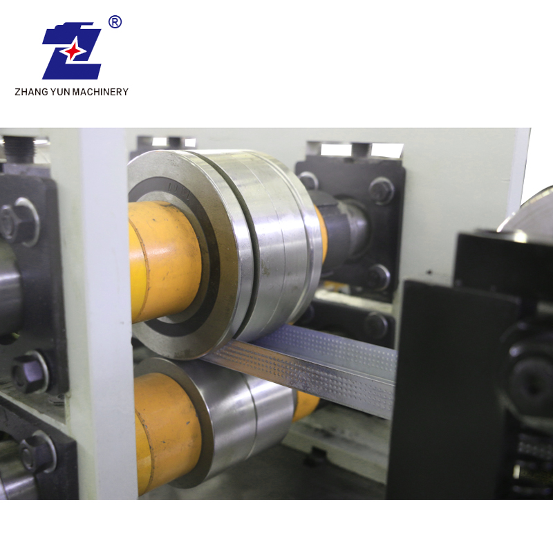 Edelstahlgeständer machen Maschinen Supermarktregal -Rollformmaschine mit CE/ISO -Zertifizierung