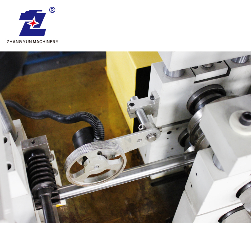 SPS -Steuerung Hochwertiger Bandklemme Ring -Stahlrollenformmaschine mit Sicherheitsgarantie