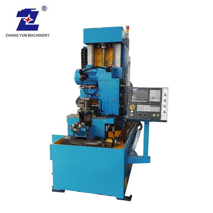 Automatische Stahlprofil Produktionsleitungsanleitung Guide Making Machine mit SPS -Steuerungssystem