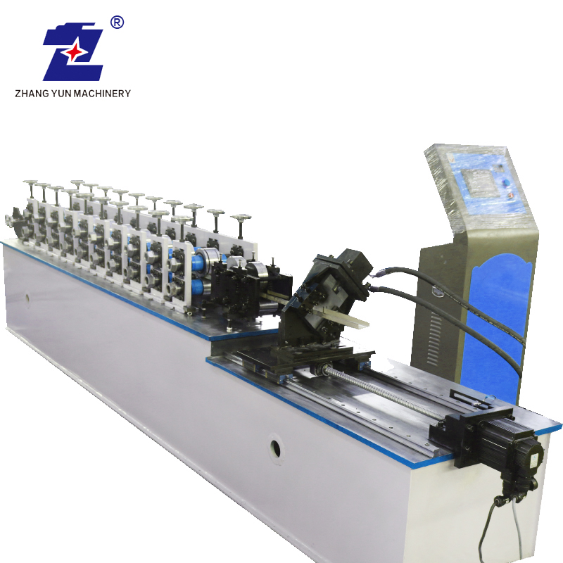 Hochleistungsaufrechte Regal -Rahmen -Speicherregalherstellung Maschine 